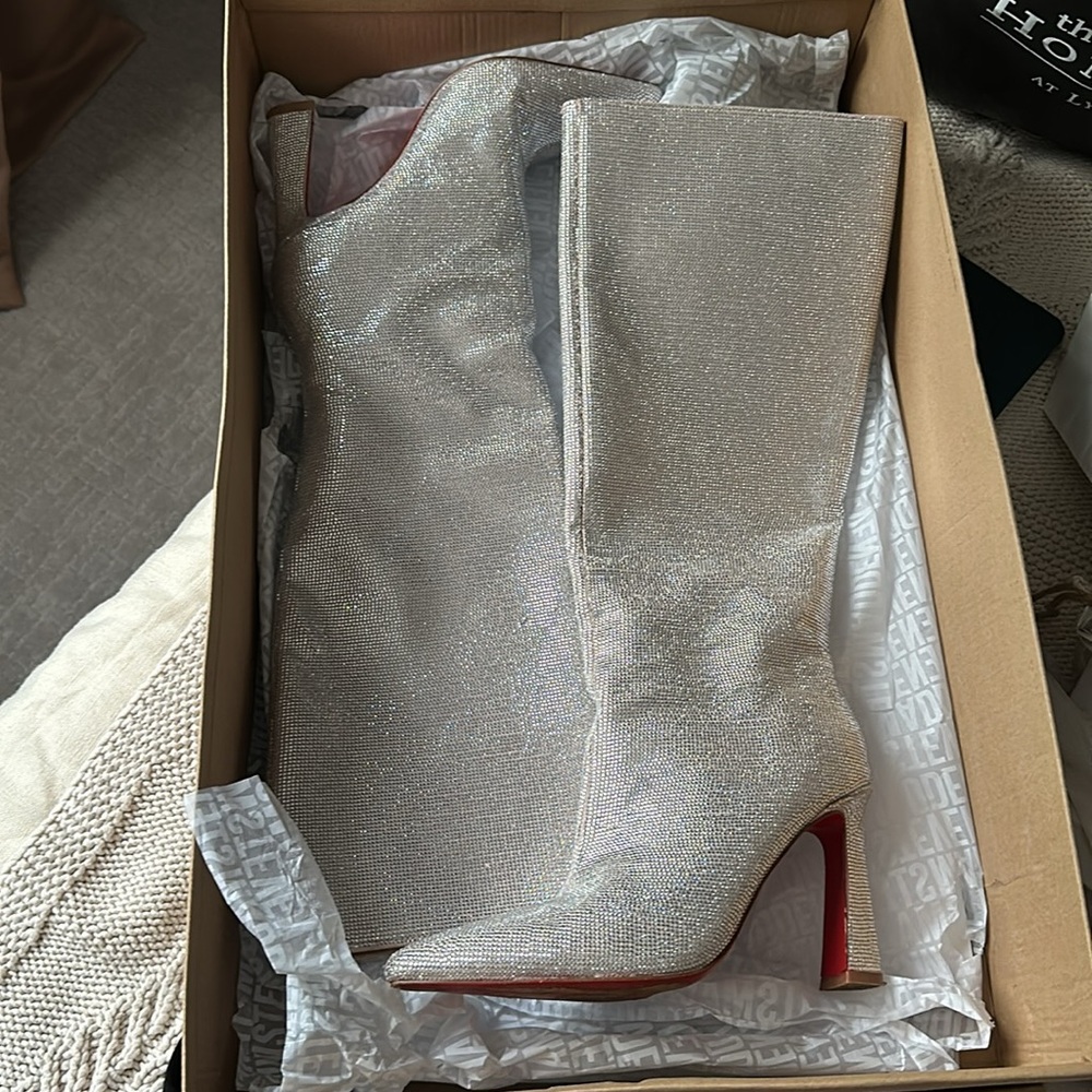 Steve Madden SHAYNA sparkle boots